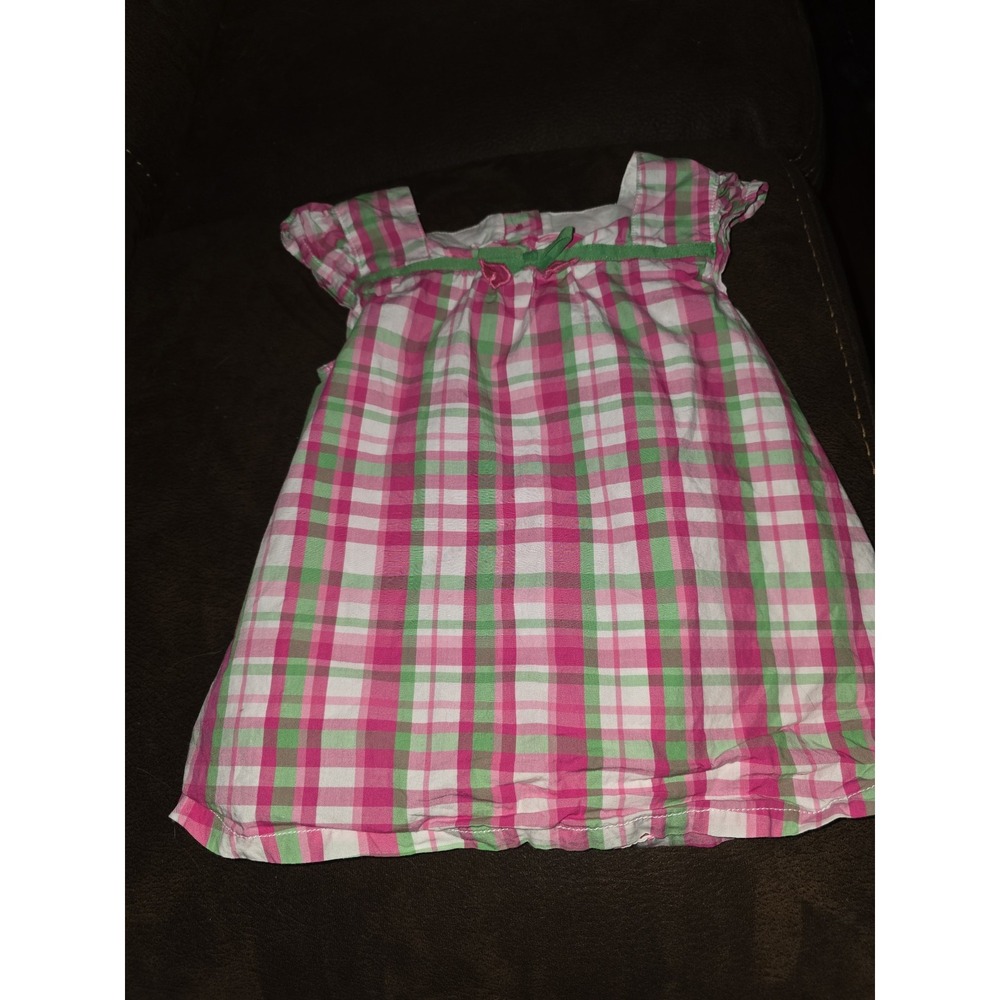 Gymboree bright tulip plaid top size 4‎